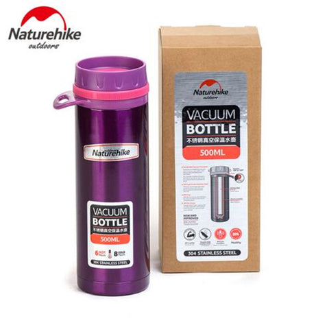 NatureHike Sport Bottle Stainless Steel Coffee Thermos Cups Mugs Thermal Bottle 500 MLThermocup Tumbler Vacuum Flask