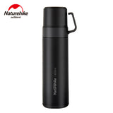 Naturehike double layer Hydro Flask Coffee Outdoor Camping Multi-functional sports cup Stainless Steel Vacuum Bottle Cups portable sports bottle