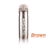 450ml Bicycle Water Bottle Outdoor Sports Bicycle Hydro Flask 40 oz Bike Thermos Stainless Steel Riding Cycling Water Bottle Insulated Cup
